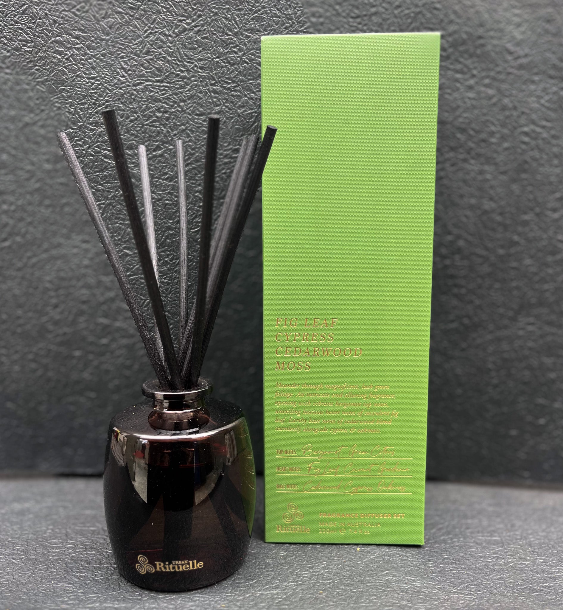 URBAN RITUELLE Fragrance Diffuser Set (220ml) – Flora Gondwana